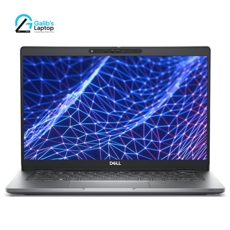 Dell Latitude 5330 used laptop with slim bezel display and premium silver finish at Galib's Laptop