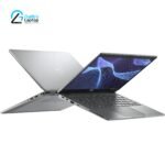 Creative angle of Dell Latitude 3350 highlighting its slim design and multiple connectivity ports