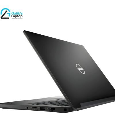 Slim design Dell Latitude 7490 showing sunset wallpaper and trackpoint keyboard