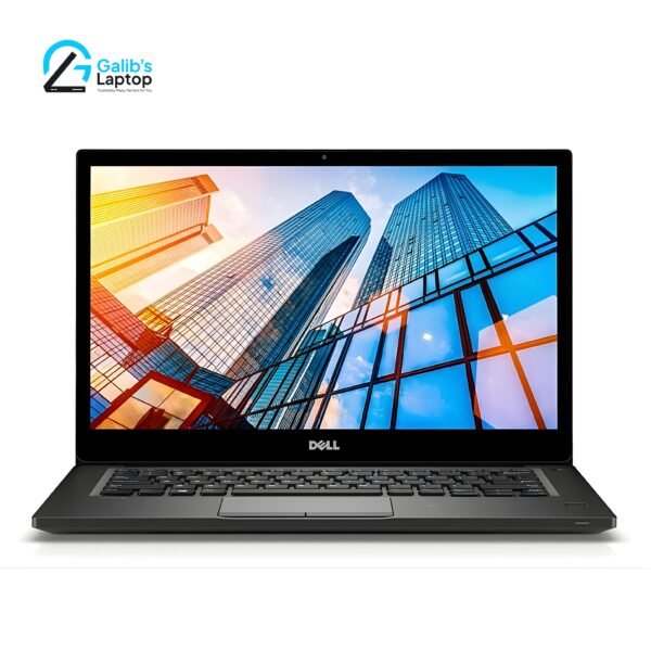 Dell Latitude 7490 premium business series used laptop dual angle view at Galib's Laptop