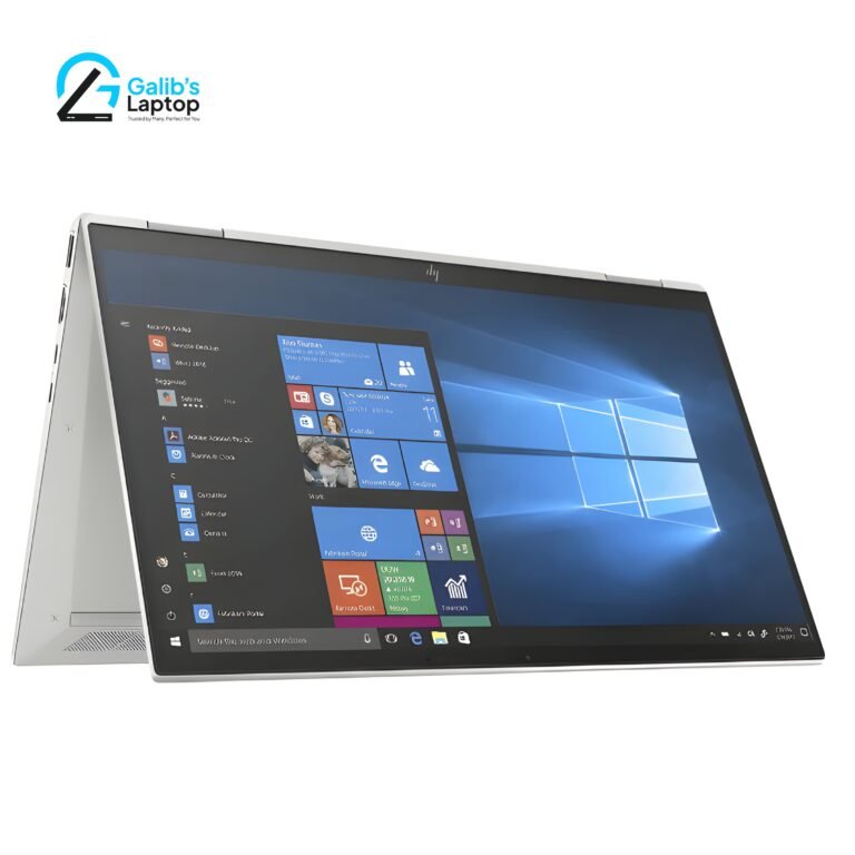 HP EliteBook x360 1030 G7 used laptop price in Bangladesh with sleek silver design at Galib's Laptop