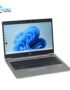 HP Elitebook 840 G6 used laptop with slim aluminum body and vibrant sunset wallpaper at Galib's Laptop