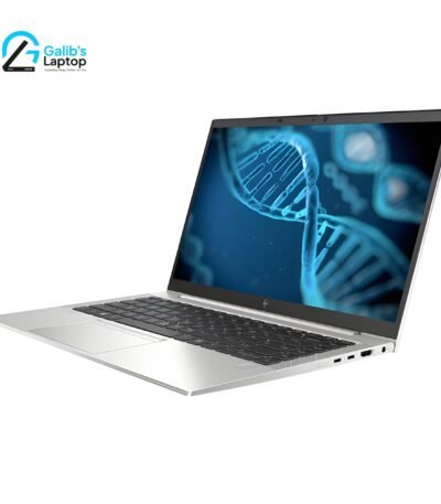 HP Elitebook 840 G8 Core i5 i7 premium used laptop showing sleek silver body at Galib's Laptop
