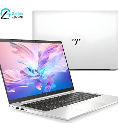 Slim profile of HP Elitebook 845 G7 highlighting HDMI and USB Type-C connectivity ports