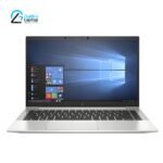 Slim profile of HP Elitebook 845 G7 highlighting HDMI and USB Type-C connectivity ports