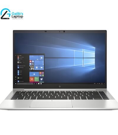 Slim profile of HP Elitebook 845 G7 highlighting HDMI and USB Type-C connectivity ports