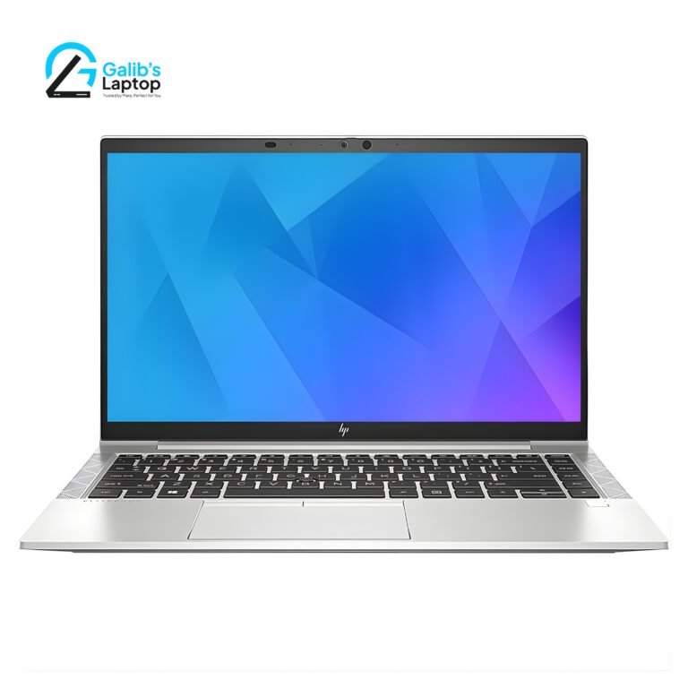 HP Elitebook 845 G9 premium business series used laptop with Windows 10 display at Galib's Laptop