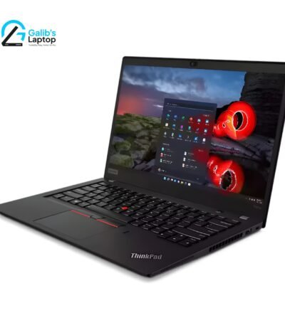 Lenovo ThinkPad T495s used laptop with vibrant Windows 11 display and classic red trackpoint at Galib's Laptop