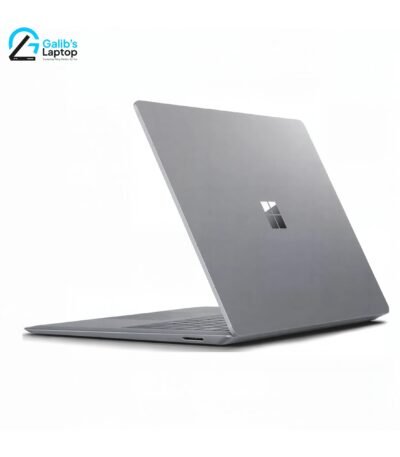 Ultra-slim side profile of Microsoft Surface Laptop 2 highlighting lightweight aluminum body and port layout