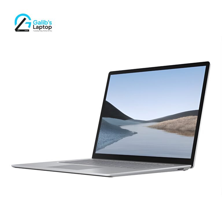 Microsoft Surface Laptop 3 premium used laptop with 13.5 inch PixelSense touch display at Galib's Laptop