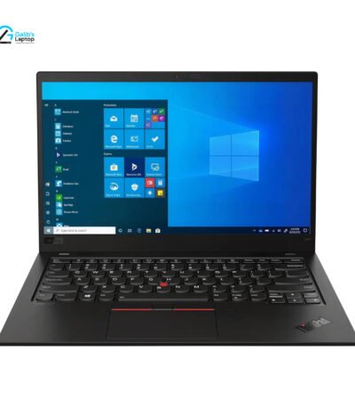 Lenovo ThinkPad T490 business ultrabook back lid view showing sleek matte black finish at Galib's Laptop